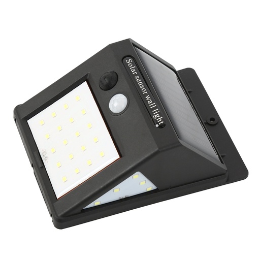 [K3030] ⬡ Solar wall light with motion sensor 6W 5500K LED (K3030)