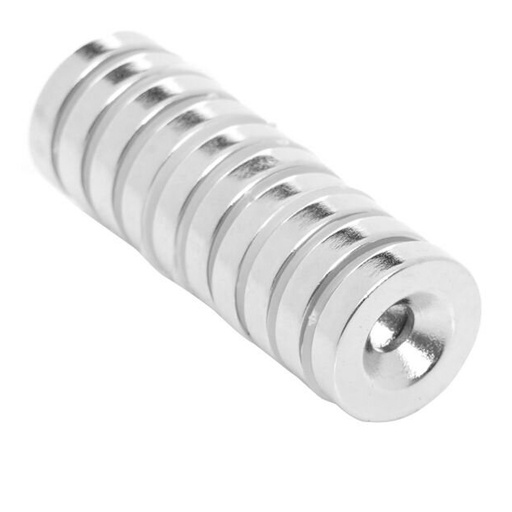 [KD11833] ⬡ Neodimo magnetas 14x3mm (10vnt) (KD11833)