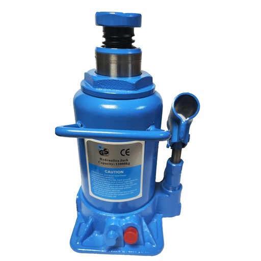 [T20412S] ⬡ Hydraulic bottle jack low profile, 12t TUV (T20412S)