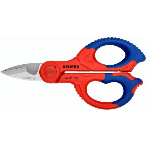 [9505155SB] ⬡ Electricians scissors KNIPEX (9505155SB, KNIPEX)