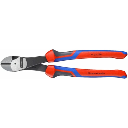 [7422250] ⬡ High leverage diagonal cutting pliers 250mm KNIPEX (7422250, KNIPEX)