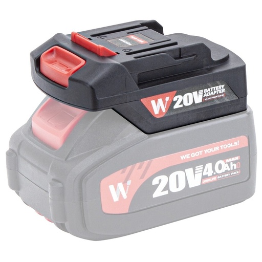 [BA01WTM] ⬡ Battery adapter WORCRAFT 20V (BA01WTM, WORCRAFT)