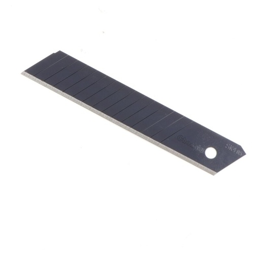 [CL613818] ⬡ Geležtė nulaužiama peiliui 18mm (juoda) SK4 10vnt. (CL613818)