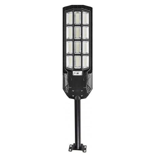 [LU108M400W] ⬡ Saulės energijos gatvės šviestuvas 400 W 6500K su tvirtinimo galva (LU108M400W, LUMIO)