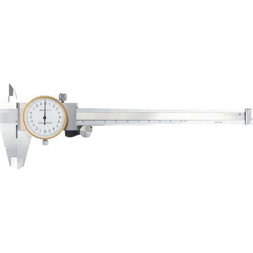 [KR150B] ⬡ Slankmatis su apskritąja skale 150mm/0.02mm (KR150B)