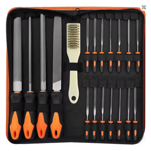 [KRKB133064] ⬡ Steel files set 17pcs (KRKB133064)