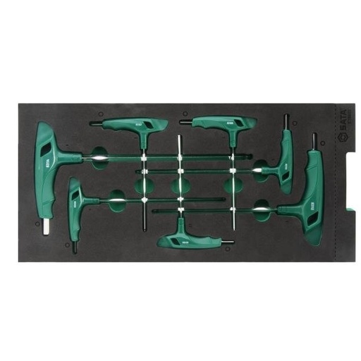 [ST09922G] ⬡ Tray. T-hex key set 7pcs (ST09922G, SATA)