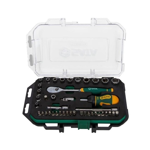 [ST109200] ⬡ 1/4" 120XP galvučių rinkinys 49 vnt. (ST109200, SATA)