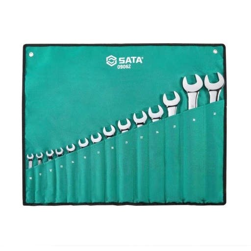 [ST0906202] ⬡ Combination wrench set 14pcs (10-32mm) (ST0906202, SATA)
