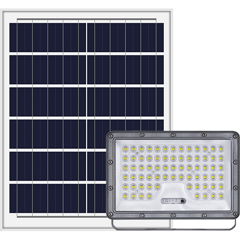 [LFT120C200W] ⬡ Solar wall light with motion / daylight sensor 200W 6500K (LFT120C200W, LUMIO)