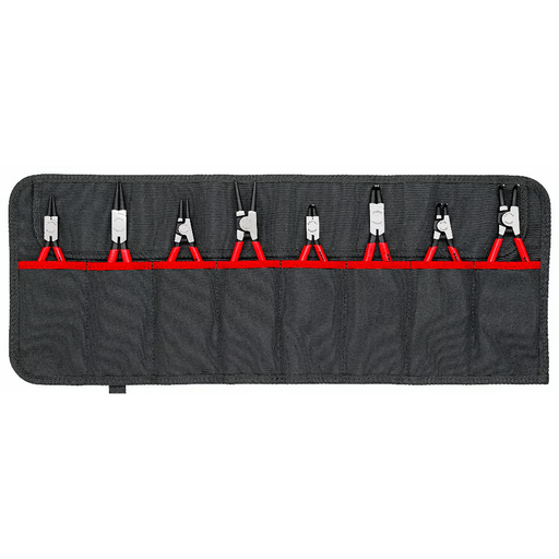 [001958V01] ⬡ Circlip Pliers Set, 8 pcs. KNIPEX (001958V01, KNIPEX)