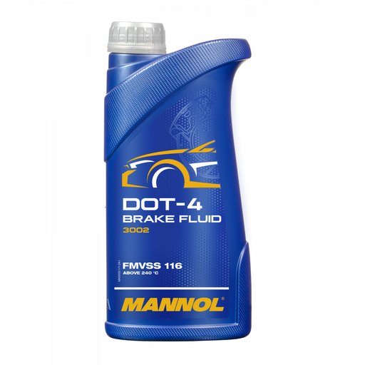 [MN30021XG] ⬡ Stabdžių skystis MANNOL DOT-4 1l (MN30021XG, MANNOL)