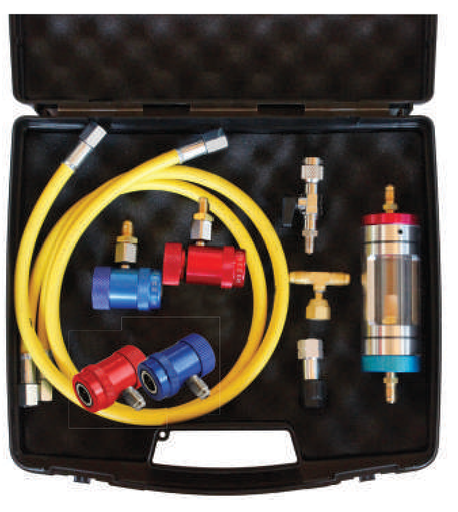 [01.000.340DUAL] A/C sistemos apsaugos rinkinys R134a/R1234yf (01.000.340DUAL, MARCO TOOLS)