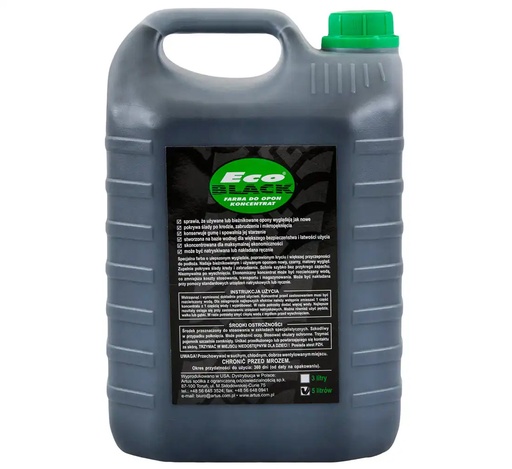 [08-00-80] ᴿᴰ Juodi padangų dažai ECO BLACK, koncentratas 5 l (08-00-80, REDATS)