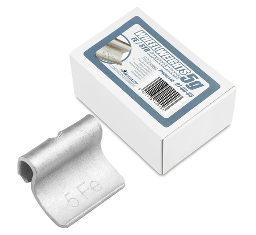 [01-00-35] ᴿᴰ Clip-on FE weights FIVE STARS 5 g, for steel rims (01-00-35, FIVE STARS)
