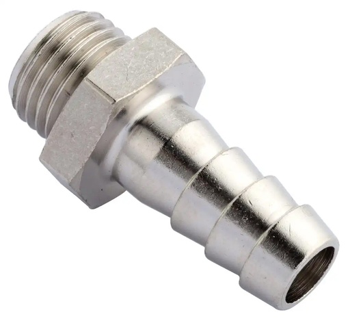 [05-00-87] ᴿᴰ RQS hose nipple joint 9 mm, male thread 1/4″ (05-00-87, REDATS)