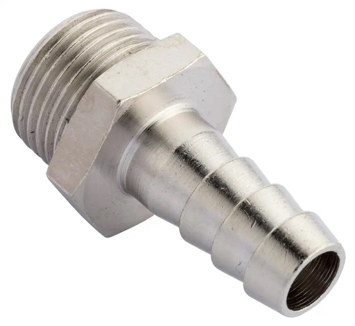 [05-00-88] ᴿᴰ RQS šļūtenes nipeļa savienojums 9 mm, ārējā vītne 3/8″ (05-00-88, REDATS)
