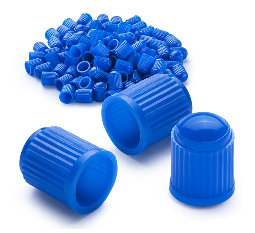 [03-00-63] ᴿᴰ Ventiļu vāciņi, zili, 100 gab. (03-00-63, REDATS)