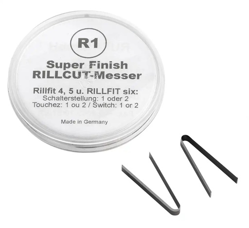 [18-00-22] ᴿᴰ Blades Rillcut for RILLFIT R-1 - 3-5mm (18-00-22, REDATS)