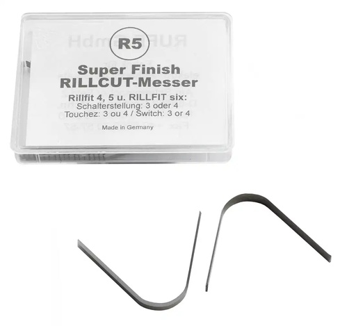 [18-00-26] ᴿᴰ Rillcut blades for RILLFIT R-5 regroover, 10–18 mm (18-00-26, REDATS)