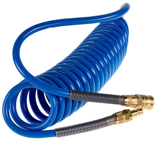 [05-00-51] ᴿᴰ Spirālveida poliuretāna šļūtene RQS 12×8 mm, 5 m (05-00-51, REDATS)