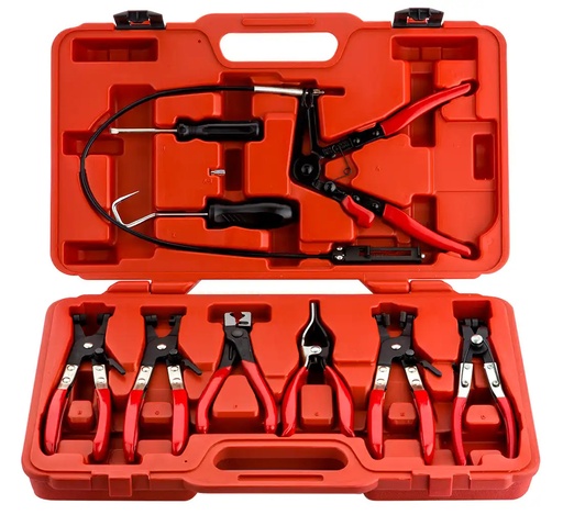 [07-00-49] ᴿᴰ Pliers for BOXO cable ties set 9el. with cable (07-00-49, BOXO)