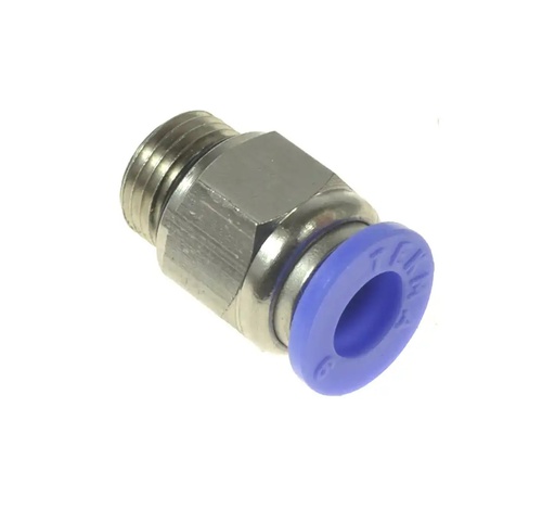 [26-01-26] ᴿᴰ Straight connector for 8 mm hose, 1/8″ thread (26-01-26, REDATS)