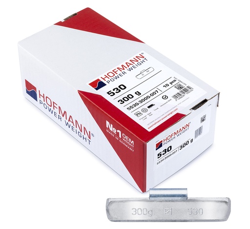 [01-02-04] ᴿᴰ Uzsitami svina atsvari HOFMANN TBX kravas auto, 300 g, 10 gab. (01-02-04, HOFMANN)