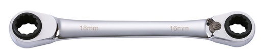 [4170402] Terkšlinių kilpinių raktų kompl 16-17 ir 18-19, 2vnt (4170402, SONIC)