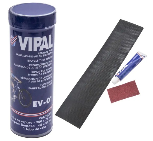 [02-03-80] ᴿᴰ Velosipēda riepu remonta komplekts VIPAL EV01 (02-03-80, VIPAL)