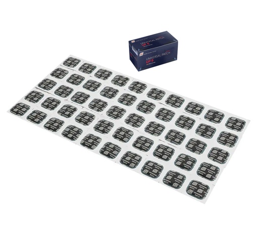 [02-04-52] ᴿᴰ Tyre patch REMA TIP TOP UP-6 43×43 mm, 50 pcs (02-04-52, REMA TIP TOP)