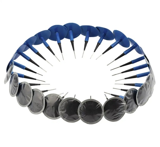 [02-04-10] ᴿᴰ Remonta sēnītes REDATS 6 mm ar 47 mm ielāpu, 24 gab. (02-04-10, REDATS)