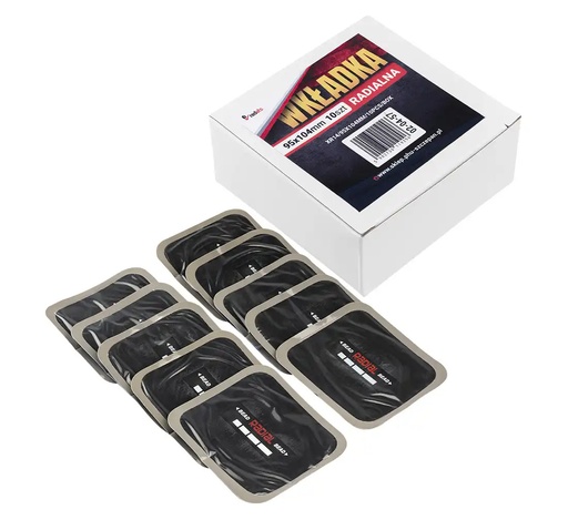 [02-04-57] ᴿᴰ Radialiniai lopai REDATS-14 95×104 mm, 10 vnt. (02-04-57, REDATS)