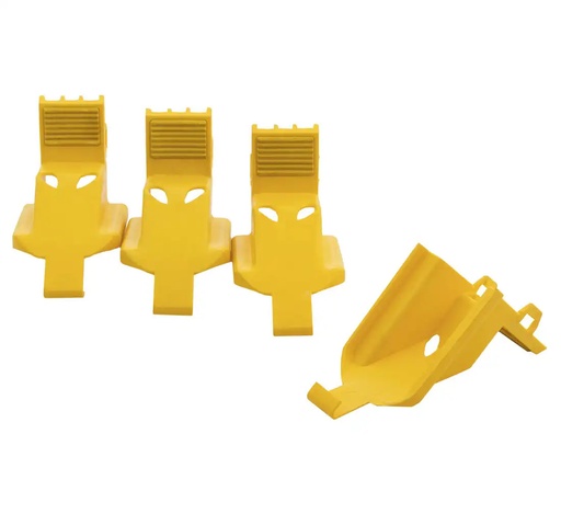 [12-01-71] ᴿᴰ Jaw covers for tyre changers CORGHI (outer side), 4 pcs (12-01-71, REDATS)