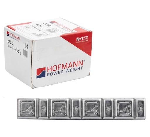 [01-02-71] ᴿᴰ HOFMANN svina līmējamie atsvari 5/10 g, 100 gab. (01-02-71, HOFMANN)