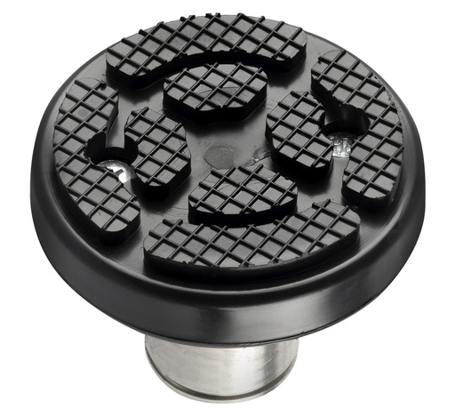 [26-08-37] ᴿᴰ Two-post lift rubber pad with ring and bushing (26-08-37, REDATS)