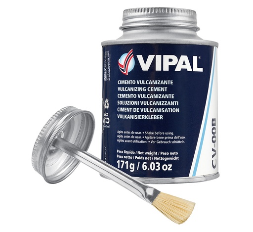 [02-03-79] ᴿᴰ Vulkanizavimo klijai VIPAL CV00B, 225 ml, mėlyni (02-03-79, VIPAL)