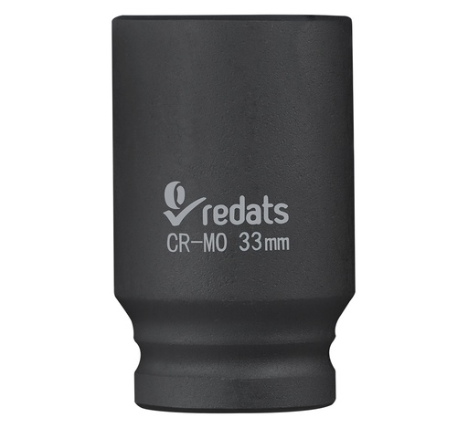 [04-03-90] ᴿᴰ Impact socket 33 mm, 3/4″ (04-03-90, REDATS)