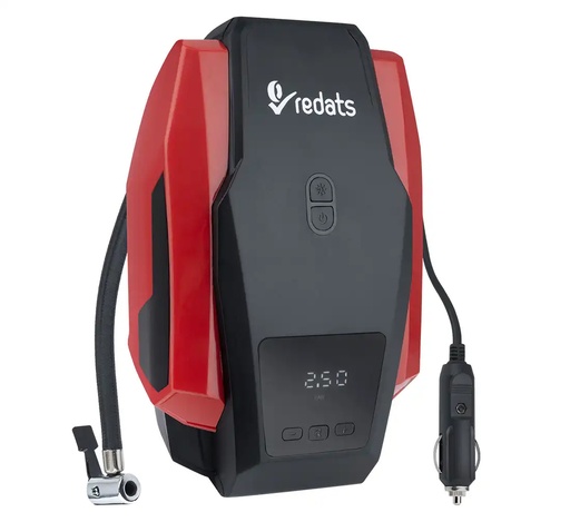 [16-01-37] ᴿᴰ 12V auto riepu pumpēšanas kompresors (16-01-37, REDATS)
