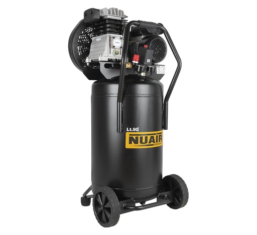 [16-01-38] ᴿᴰ Vertical piston compressor 90 L NUAIR 3 kW - 230V (16-01-38, NUAIR)