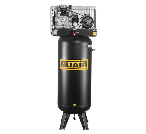 [16-01-39] ᴿᴰ Vertikālais virzuļa kompresors 200 l, NUAIR, 4 kW, 400 V (16-01-39, NUAIR)