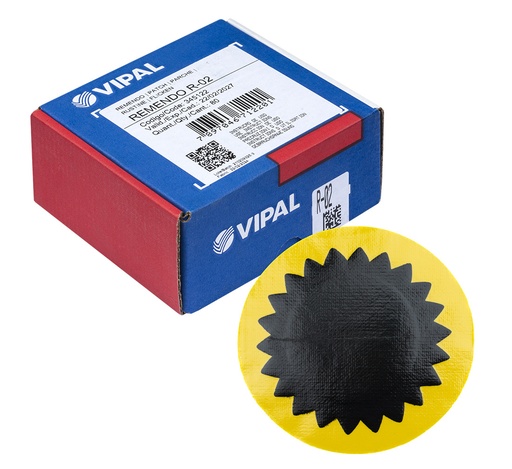 [02-05-02] ᴿᴰ Tube patches VIPAL R02 50 mm, 80 pcs (02-05-02, VIPAL)