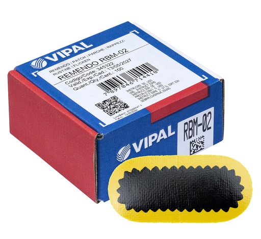 [02-05-03] ᴿᴰ Kameru ielāpi VIPAL RBM02 65×30 mm, 100 gab. (02-05-03, VIPAL)