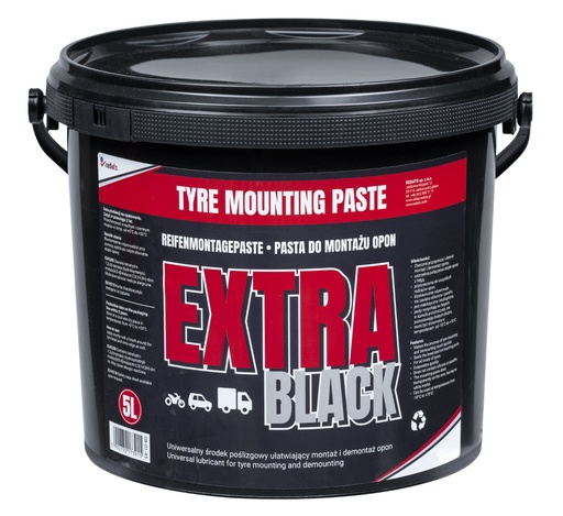 [08-01-45] ᴿᴰ Riepu montāžas pasta EXTRA Black, 5 kg (08-01-45, REDATS)