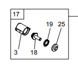 [058098011] Atsarginė detalė (RAVAGLIOLI) (058098011, RAVAGLIOLI)