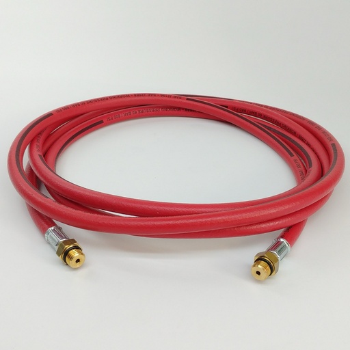 [DECKTUB2132] Red hose for A/C service station Ecotechnics ECK 1890, R-1234yf (DECKTUB2132, ECOTECHNICS)